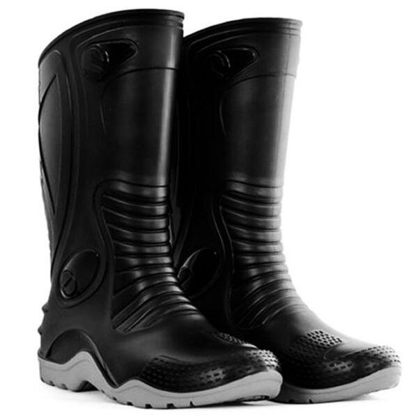 Botas Moto Dakar Caucho 100% Impermeables