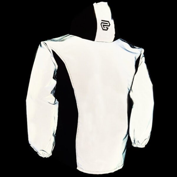 Chaqueta Cortaviento 80% Reflectiva GP Lady brillante espalda