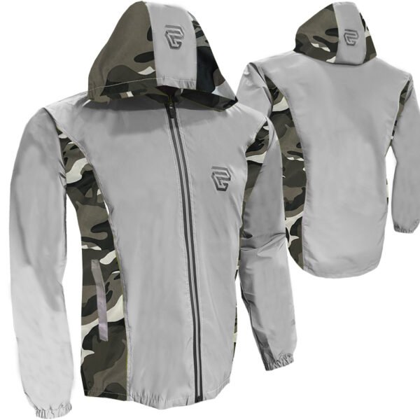 Chaqueta Cortaviento 80% Reflectiva GP camuflada