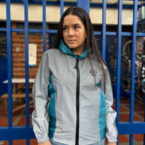 Chaqueta Cortaviento 80% Reflectiva GP Lady