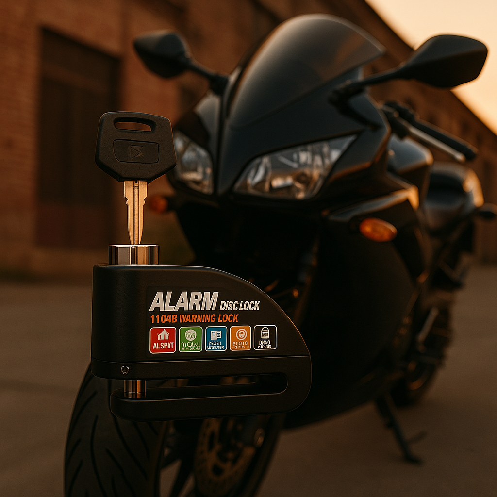 Candado Freno De Disco Con Alarma