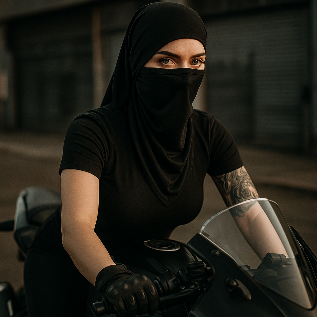 Cuello Niqab Hiyab Multiuso Cubre Cabello