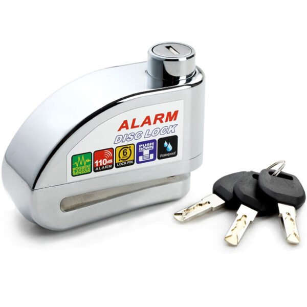 Candado Freno De Disco Con Alarma Premium
