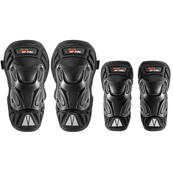Rodilleras y Coderas Cortas Race Car Tribe