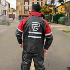 Impermeable Moto Traje Gp Pvc Alto Calibre