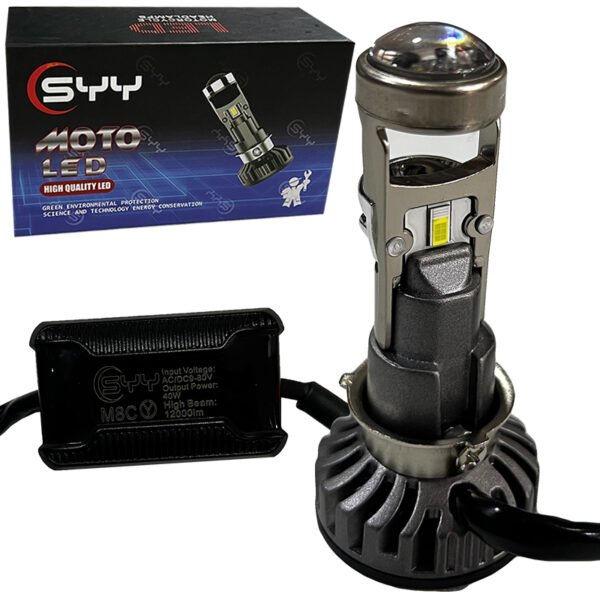 Luz Led Bombillo H4 M8C 12000 LM LUPA